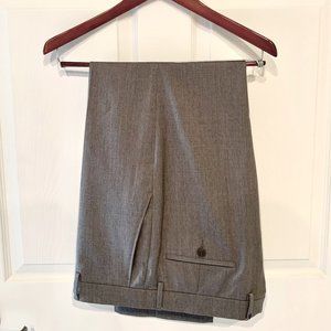 Men's, Grey, 36"waist, Italian Tolllegno 1900 Wool